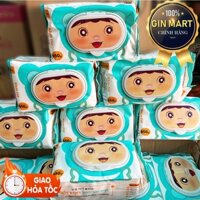 THÙNG 10 GÓI khăn ướt Baby gấu 650g (100-120 miếng)