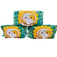 Thùng 10 gói khăn ướt HomeMy 600 gram,khăn ướt không mùi 80 tờ/gói