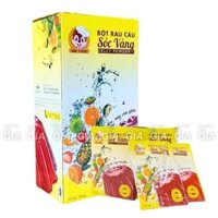 THÙNG 10 HỘP bột rau câu dẻo Sóc vàng hộp 120g (10 gói x 12g)