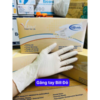 Thùng 10 Hộp Găng Tay Cao Su Y Tế Không Bột Polime Vglove Khải Hoàn CHÍNH HÃNH Đủ Size XS-S-M-L