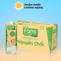 Thùng 10 Hộp Sữa Đậu Nành Fami Nguyên Chất - Vinasoy 1000ml