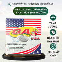 Thùng 100 Viên Phân Bón GA3 Màu Trắng 5g Pha 200 Lít Nước, Giúp Nảy Mầm Cây Trồng Phân Bón Hữu Cơ