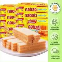 Thùng 12 Bịch Bánh Nabati Kem Xốp (Bịch 10 Gói *17g) |Tiệm Ăn Vặt Đậu Đậu