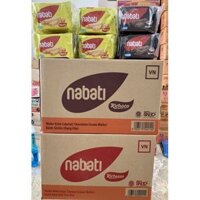 Thùng 12 bịch Bánh Nabati kem xốp (bịch 10 gói *17g)