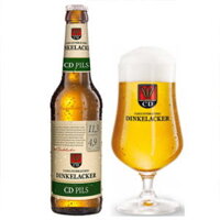 Thùng 12 chai Bia Dinkelacker CD Pils đức 4.9% vol 330 ml