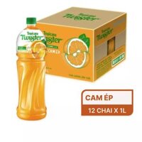 Thùng 12 chai nước cam ép Twister 1L