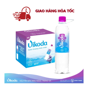 Thùng 12 chai nước khoáng Vikoda 1.5 lít