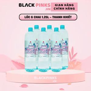Thùng 12 chai nước uống i-on kiềm Fujiwa 1.25 lít