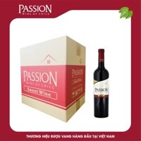 Thùng 12 Chai Rượu Vang Ngọt Passion 750ml