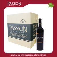 Thùng 12 Chai Rượu Vang Passion Cabernet Sauvignon 375ml/750ml 13.5%