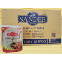 [THÙNG 12 GÓI 1Kg] BÁNH PHỞ KHÔ PAD THAI SANDEE