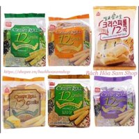 [Thùng 12 gói] Bánh Ngũ Cốc 12 Loại Đậu PeiTien Đài Loan 180gr