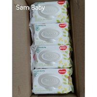 Thùng 12 gói Khăn giấy ướt Huggies 80 tờ không mùi mới