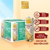 [THÙNG 12 HỘP 1L] Sữa Hạt Nguyên Chất 137 Degrees Thái Lan không đường Healthy, Dinh Dưỡng, Tốt Cho Sức Khỏe