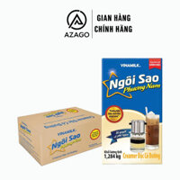 Thùng 12 hộp Creamer đặc sữa pha chế NGÔI SAO PHƯƠNG NAM 1.284Kg nhãn xanh dương – AZAGO
