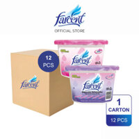 Thùng 12 Hộp hút ẩm khử mùi, chống mốc chính hãng Farcent Hương Hoa 500ml