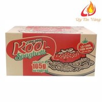 Thùng 12 Hộp Mì Khoai Tây Cung Đình Kool Spaghetti Vị Thịt Bò Bằm