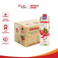 Thùng 12 Hộp Nước Ép Vải Malee 1L (Thái Lan)