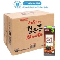 Thùng 12 Hộp Sữa Đậu Đen, Óc Chó, Hạnh Nhân Sahmyook Foods 950ML/Hộp