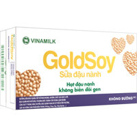 Thùng 12 Hộp Sữa Đậu Nành Không Đường Goldsoy 1L