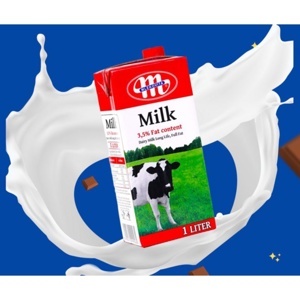 Thùng 12 hộp sữa tươi tiệt trùng Mlekovita 1 lít