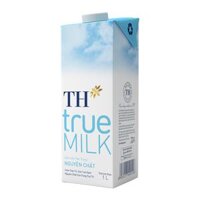 Thùng 12 hộp sữa tươi tiệt trùng TH True Milk 1L/ hộp nguyên chất