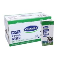 Thùng 12 hộp Sữa tươi Vinamilk 1 LÍT - CÓ ĐƯỜNG, KO ĐƯỜNG (1000mlx12 hộp )