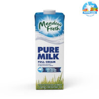 [Thùng 12 lít ] Sữa Tươi Nguyên Kem Meadow Fresh 1 lít của Úc