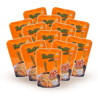 (THÙNG 12 LỐC ) Bánh snack que cọng Dorkbua Thái Lan 20g vị Thịt Xông Khói (Cam)