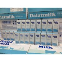 Thùng 12 lốc sữa Dalatmilk ít đường 180ml