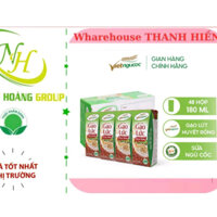 THÙNG 12 LỐC - Sữa Gạo Lức Huyết Rồng VIỆT NGŨ CỐC 180 ml