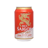 Thùng 12 lon bia Sài Gòn Đỏ Export 330ml