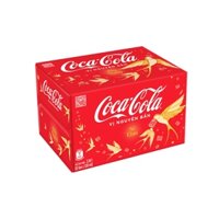 Thùng 12 lon nước ngọt Coca Cola Sleek 320ml