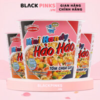 [Thùng 12 ly] Mì ăn liền Mini Handy Hảo Hảo vị tôm chua cay 47g
