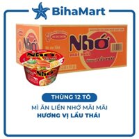 [THÙNG 12 TÔ] - ACECOOK - Tô Nhớ Mãi Mãi mì ăn liền hương vị lẩu thái  (84g/tô)