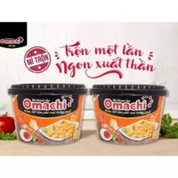 THÙNG 12 TÔ MÌ Omachi Trộn Xốt Tôm Phô Mai Trứng Muối Tô, Sốt Spaghetti tô 105g
