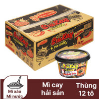 THÙNG 12 TÔ MÌ SIUKAY VỊ HẢI SẢN 96GR- 44201