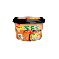 Thùng 12 tô mì trộn phô mai Hàn Quốc vị cay Miliket 90g