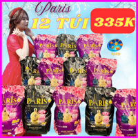 THÙNG 12 TÚI nước giặt PARIS 1700mlx12 nguyên chất hàng hiệu hương nước hoa Pháp