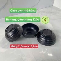 Thùng 120 chiếc bát cơm melamine nhựa Việt Nhật chén cơm đồng bộ cho nhà hàng, quán ăn, gia đình