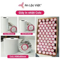 [THÙNG 140 CUỘN] Giấy in bill, Giấy in nhiệt K57x45mm - K80x45mm- K80x45mm, giấy in máy Pos, in hóa đơn
