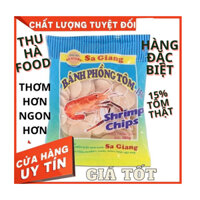 Thùng 150 gói bánh phồng tôm Sa Giang. Bánh phồng tôm Sa Giang 15% tôm thùng 150 gói sỉ Toàn Quốc