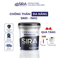 [Thùng 15kg] Sơn chống thấm Đa Năng SR01 - Chống thấm sàn mái, sân thượng, chống thấm trần nhà gạch men hiệu quả