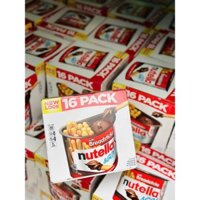 [THÙNG 16 HỘP] [DATE 10/2025] Bánh Que Chấm Nutella Socola Hạt Dẻ 52g - Hàng Mỹ