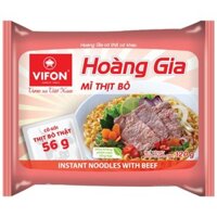 Thùng 18 gói Hoàng Gia Mì Thịt Bo 120g