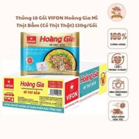 Thùng 18 gói mì thịt bằm VIFON Hoàng Gia 130gram