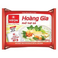 Thùng 18 gói PHỞ THỊT GÀ HOÀNG GIA 120GR ( Co goi thit that )