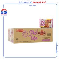 Thùng 18 gói Phở trộn vị bò Đệ Nhất Phở gói 84g mang cảm giác  sản phẩm thuần Việt chuẩn Nhật