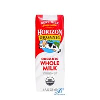 Thùng 18 hộp Sữa Tươi Horizon Nguyên Kem Organic Mỹ 236ml