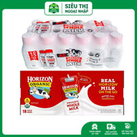 Thùng 18 hộp và 12 hộp sữa tươi nguyên kem Horizon Organic - Mỹ